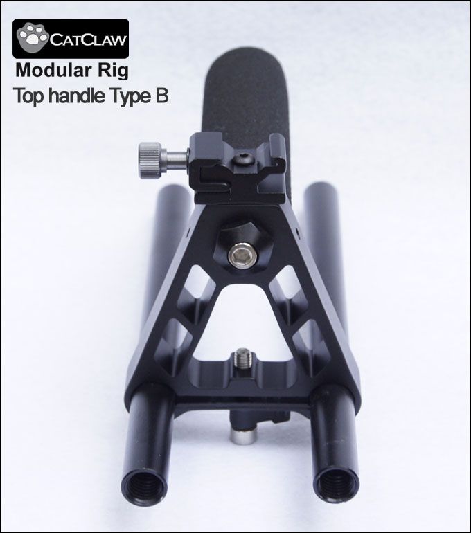  Top Handle Type B   for 15mm Rig handgrip Follow Focus DSLR 5d2  