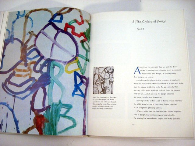 1967 RHODA KELLOGG PSYCHOLOGY OF CHILDRENS ART SIGNED  