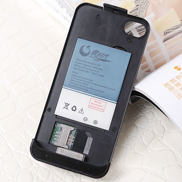 Dual SIM Card Dual Standby WCDMA/GSM Backup Battery Case Cover for 