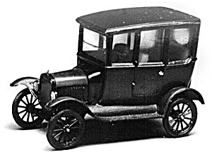 226 KIT 1920 Ford Model T Hard Top Centerdoor Sedan  