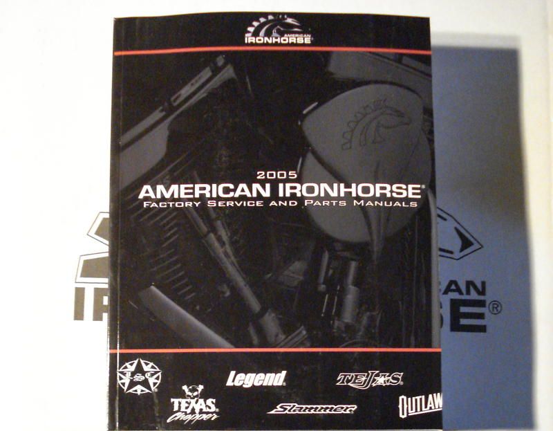 AMERICAN IRONHORSE PARTS & SERVICE MANUAL CD ALL 05 06 LOT OF 20 CDS 