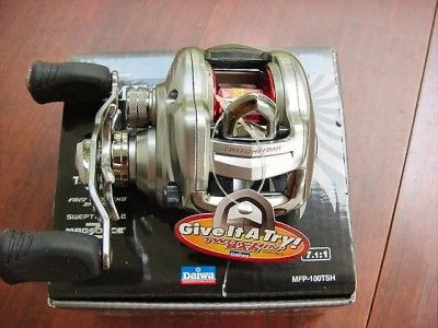 New Daiwa Megaforce Plus 11BB 100TSH Twitchin BaitCast Reel  