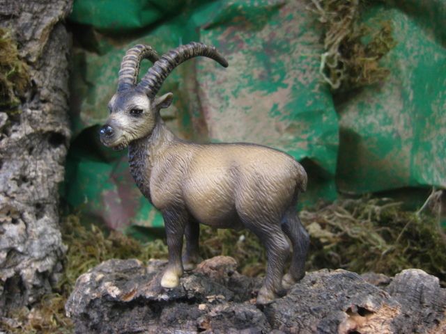 Schleich Retired Ibex Animal Figurine  