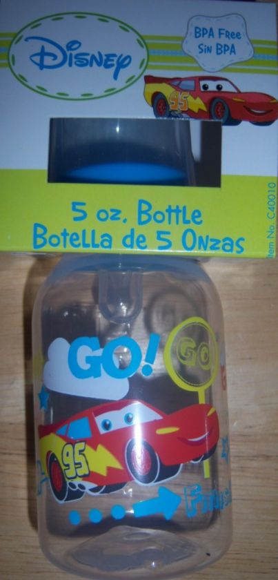   5oz BOTTLE, LIGHTNING MCQUEEN, MATER, BABY SHOWER, DIAPER CAKE  