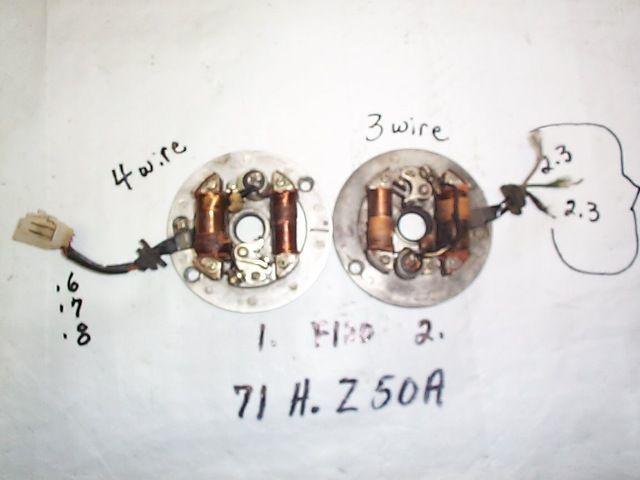 HONDA Z50 Z50A STATOR ASSY  