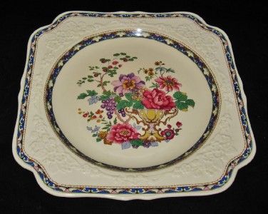 Crown Ducal GAINSBOROUGH Square Salad Plate 7.5 CRD19  