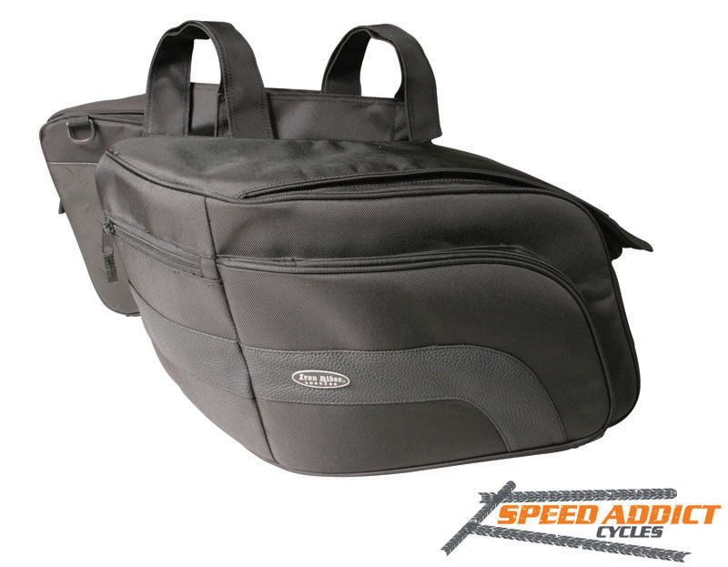 Dowco Iron Rider Saddl Motorcycle Cruiser Luggage  