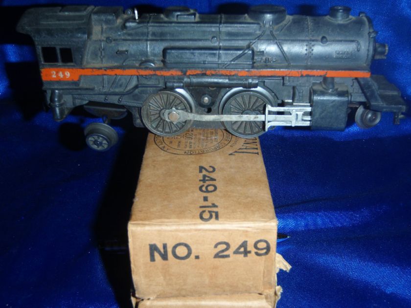 LIONEL TRAINS COLUMBIA TYPE 2 4 2 STEAM LOCOMOTIVE # 249 PENNSYLVANIA 