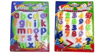 Magnetic lowercase & uppercase Letter Kit 52 pcs for kid fridge 