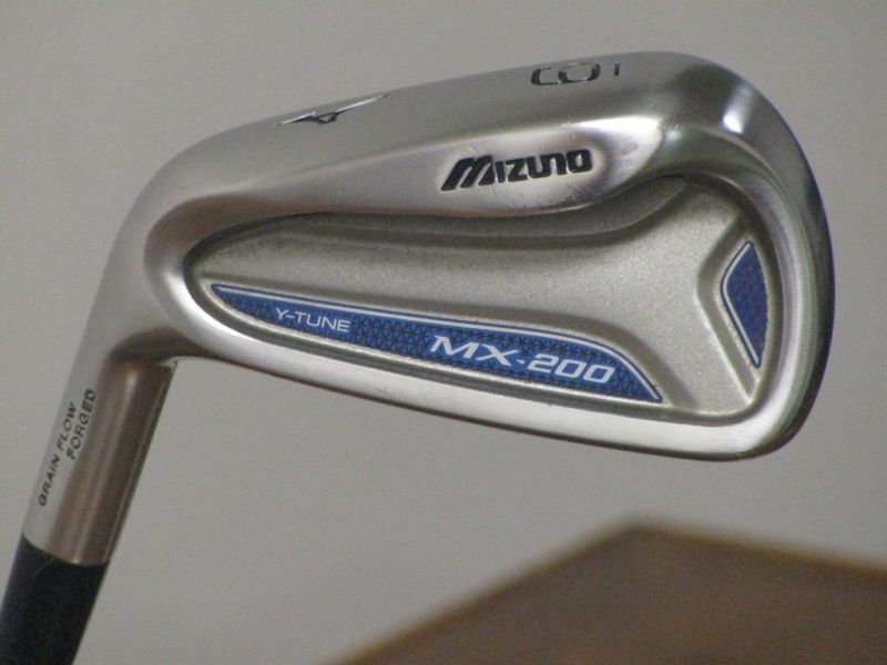 LH Mizuno MX 200 6 Iron Stiff S300 Steel Excellent  