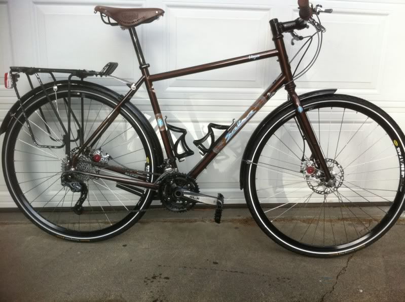 Salsa Vaya Complete Disc Commuter Bicycle 57cm   Shimano SLX and Chris 