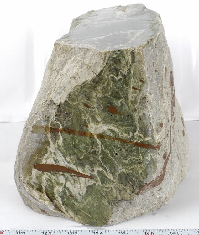 17.3 Kg NEPHRITE JADE (N) Rough Stone 9.5 x 5.5 x 6.5  