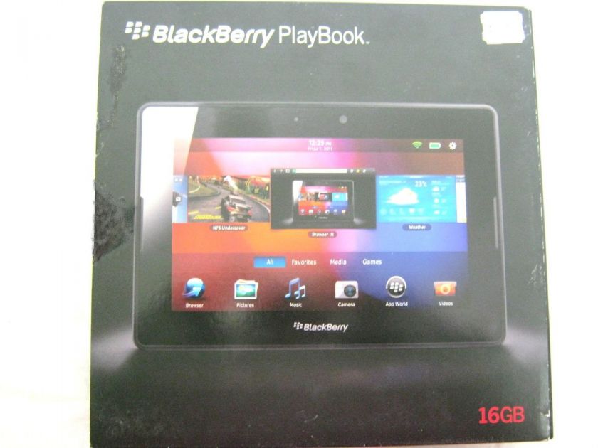 Brookstone BlackBerry PlayBook 16 GB Model RDJ21WW  