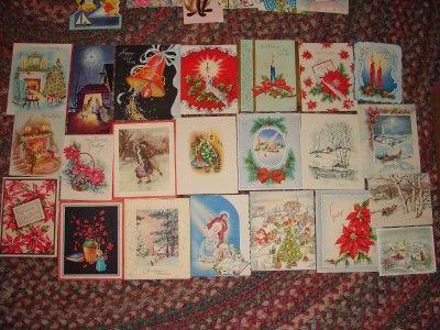 VTG LOT OF 147 CARDS (USED) GET WELL, BIRTHDAY AND MORE  