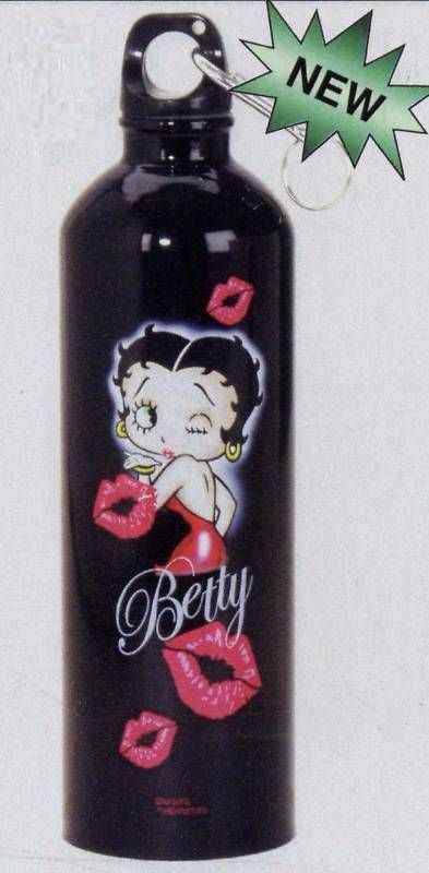 Betty Boop Water Bottle Kiss  