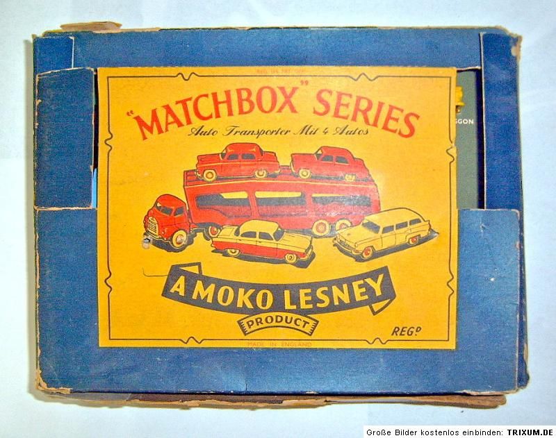 Matchbox PS 2 Transporter with 4 Cars Presentation Set  