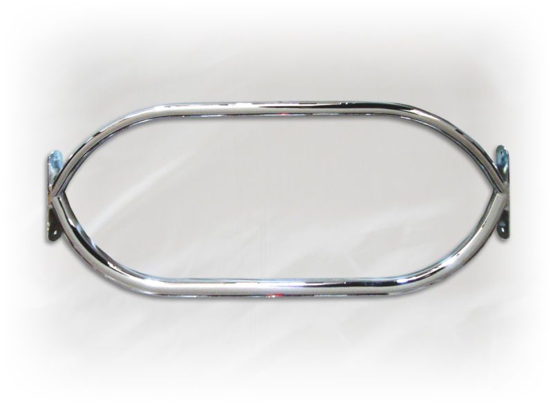 Shelby Cobra Replica Oval Bumper   Chrome  