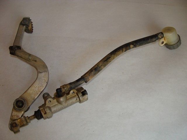 1991 Honda CR250 Rear Back Brake Pedal   Image 03