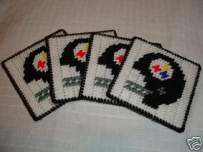 Pittsburgh Steelers NFL Football Hand Crafted Coasters  