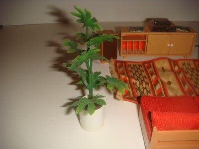 Vtg TOMY Smaller Homes & Gardens Living Room COMPLETE 15 pcs Dollhouse 