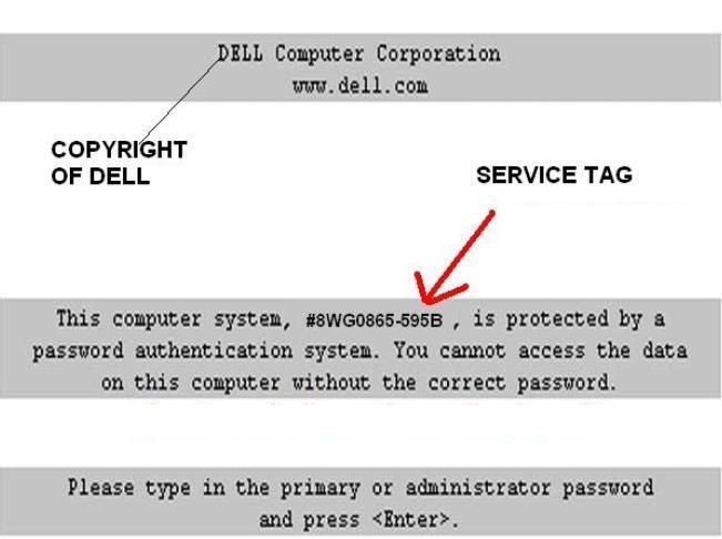 DELL LATITUDE BIOS PASSWORD, Unlock Dell D420, D620, D630, D810, D820 