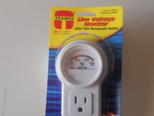 RV  AC  Generator Computer Boats Line Voltage Monitor  