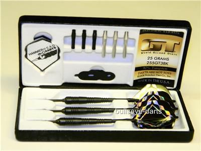 BOTTELSEN 255GT3BK GT HAMMER HEAD 25 GRAM DARTS  