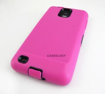 PINK IMPACT HARD COVER CASE SAMSUNG INFUSE 4G PHONE  
