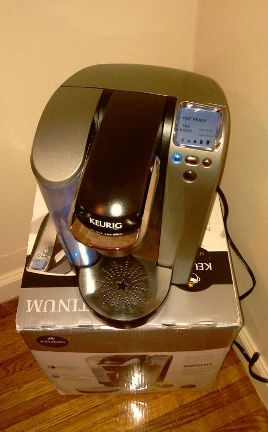 Keurig B70 PLATINUM 5 SIZES CUPS Coffee Maker.  