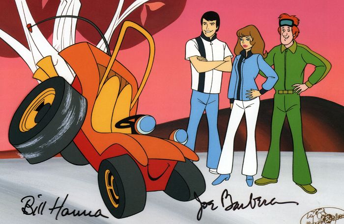 SPEED BUGGY & The GANG PRINT Hanna Barbera  