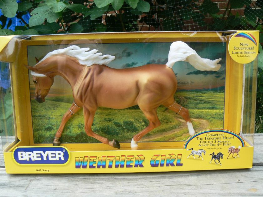 BREYER #1463 SUNNY WEATHER GIRL TREASURE HUNT NO UPC  