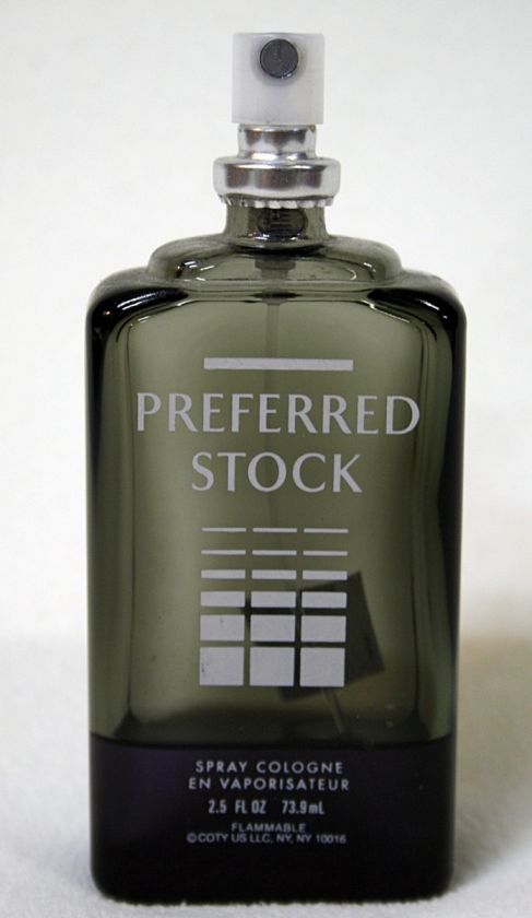 PREFERRED STOCK Mens Spray Cologne   2.5 oz  