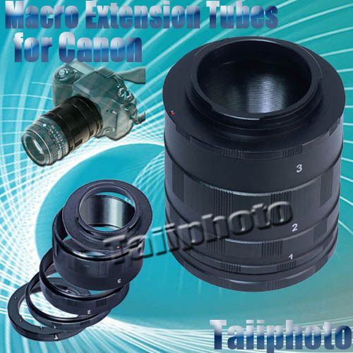 Macro Extension Tube for Canon 40D 400D 1000D 450D 50D  
