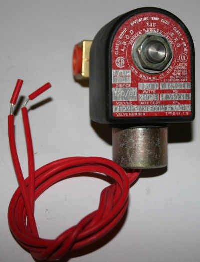 PARKER SKINNER SOLENOID VALVE FOR HAZ LOC 120V 435 PSI 