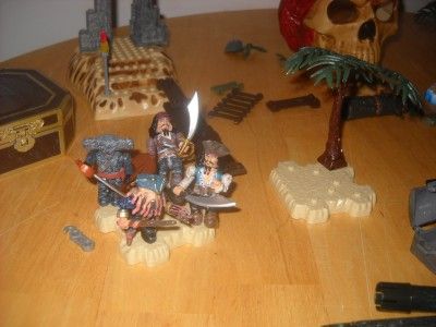 Mega Bloks Pirates of the Caribbean Ships 2 Huge Lot  