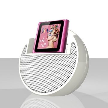 ELPPA Musik Ball Portable Speaker iPod iPhone #White  