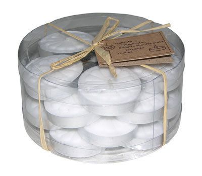 LOT OF 80 WHITE TeaLights Tea Light CANDLES WHOLESALE  