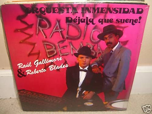 Orquesta Inmensidad   Dejala Que Suene   Rare LP Mint  