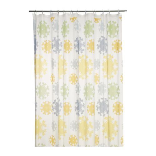 New Ikea LÅNGÅN Shower Curtain (Multicolor)  