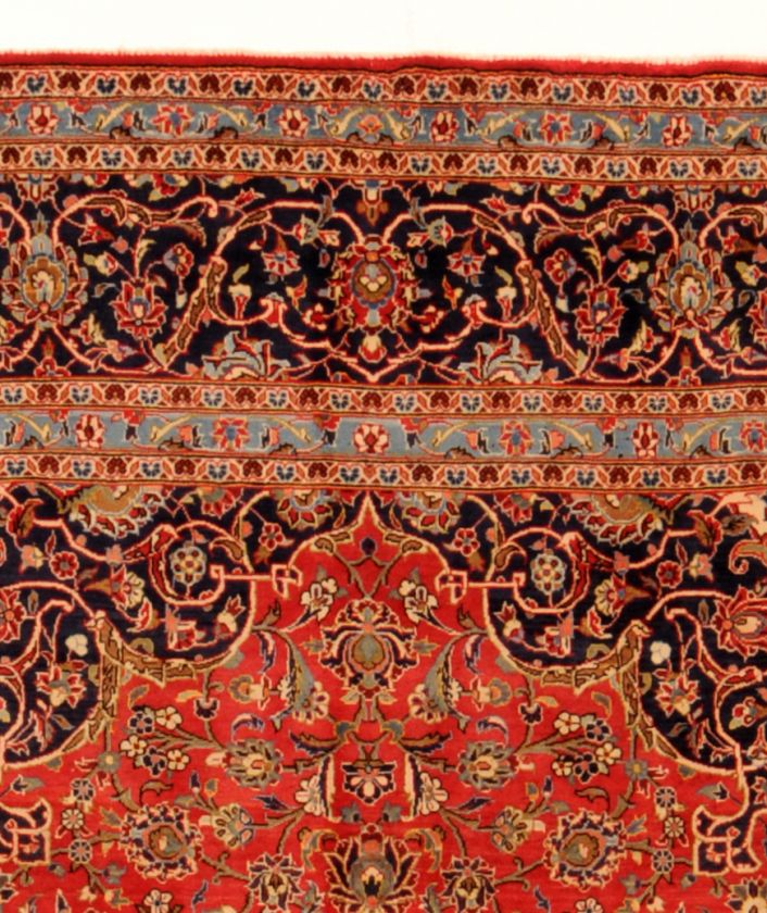 Large Area Rugs Handmade Persian Wool Kashan 10 x 14  