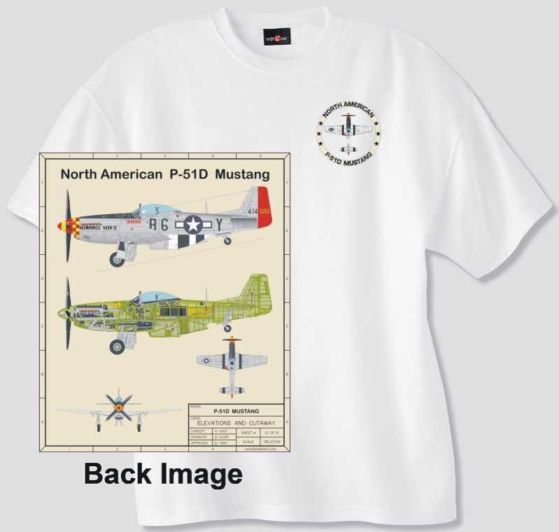 51D Mustang Cutaway T shirt  