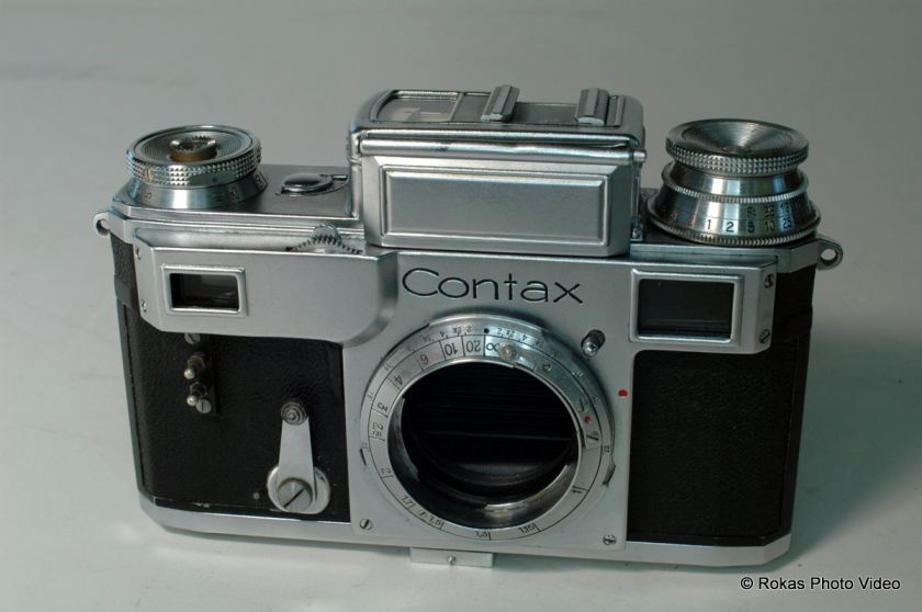 Zeiss Ikon camera body rangefinder Contax III w/ meter  