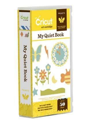 Cricut Projets My Quiet Book Cartridge **Brand New**  