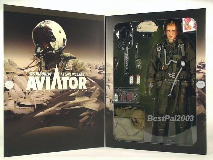 Hot Toys Aviator US Aircrew F/A 18 Hornet Pilot  