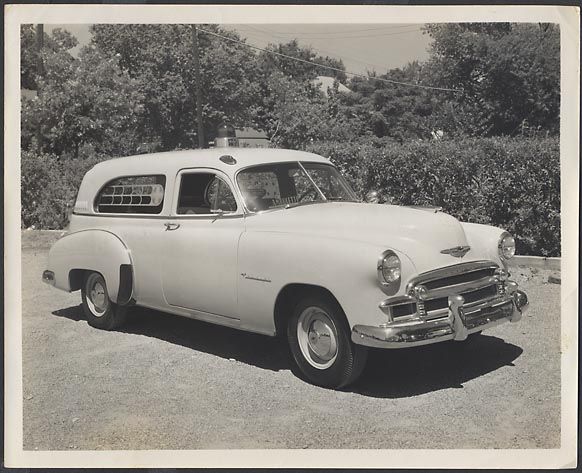   Car Photo 1950 Chevrolet Wagon Ambulance Chevy Ambulette 689502  