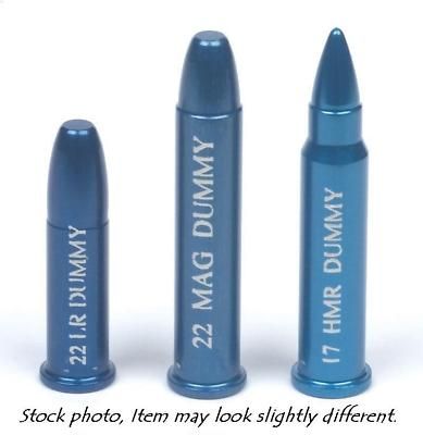 Zoom 17  .17 HMR Action Proving Dummy Rounds UPC 666692122026 AZ 