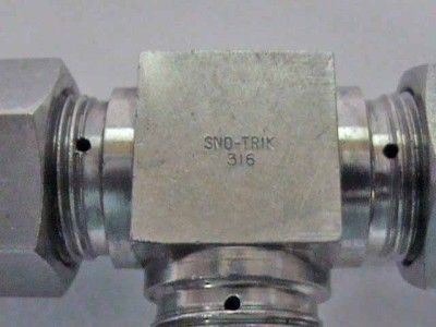 316 Stainless Steel SS Tube TEE Sno Trik Swagelok  