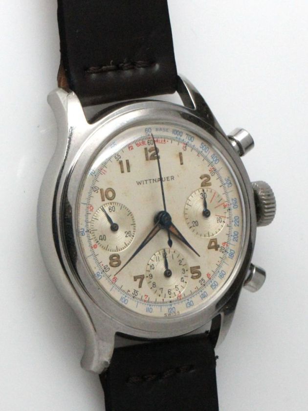 Wittnauer Valjoux 72 Chronograph circa 1960s Excellent Condition L 