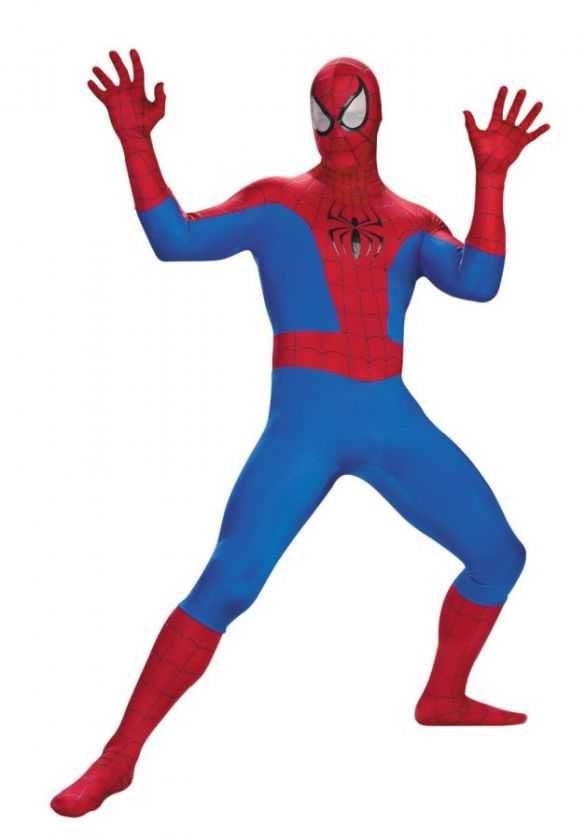 AMAZING SPIDERMAN SUPER DELUXE TEEN COSTUME Comic Book SuperHero Theme 