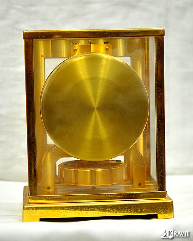 Rare Rectangular Jaeger LeCoultre Atmos Clock Circa 1960s  